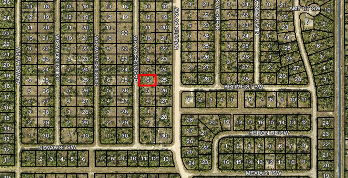 Lot For Sale Port Malabar Brevard FL 0.230 acres, Graded