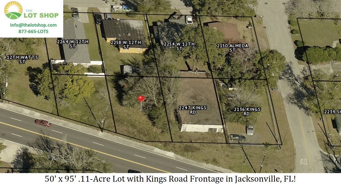 Lot For Sale 00736 EAST GRAND PARK Duval FL 0.110 acres, Electric