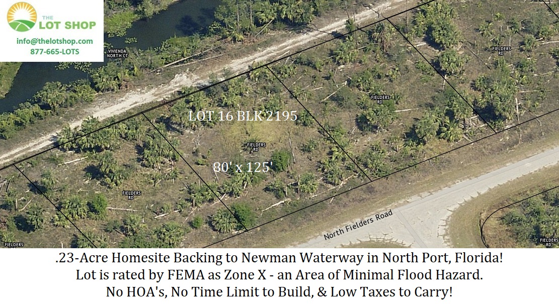 Lot For Sale 1778 PORT CHARLOTTE SUB 46 Sarasota FL 0.230 acres